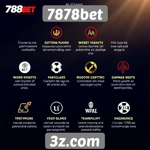 Características principais do site de jogos 7878bet